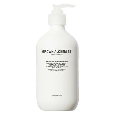 Grown Alchemist - Hydra-gel hand sanitiser: tri- hyaluronan complex & corallina 