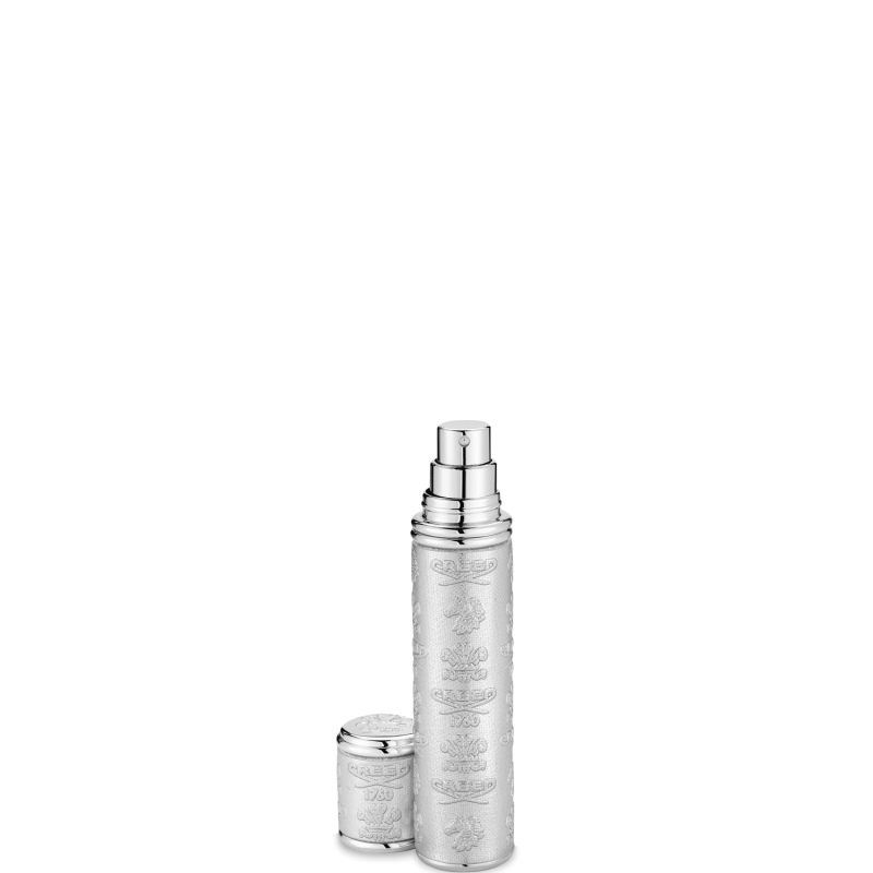 Silver with Silver Trim Pocket Atomizer