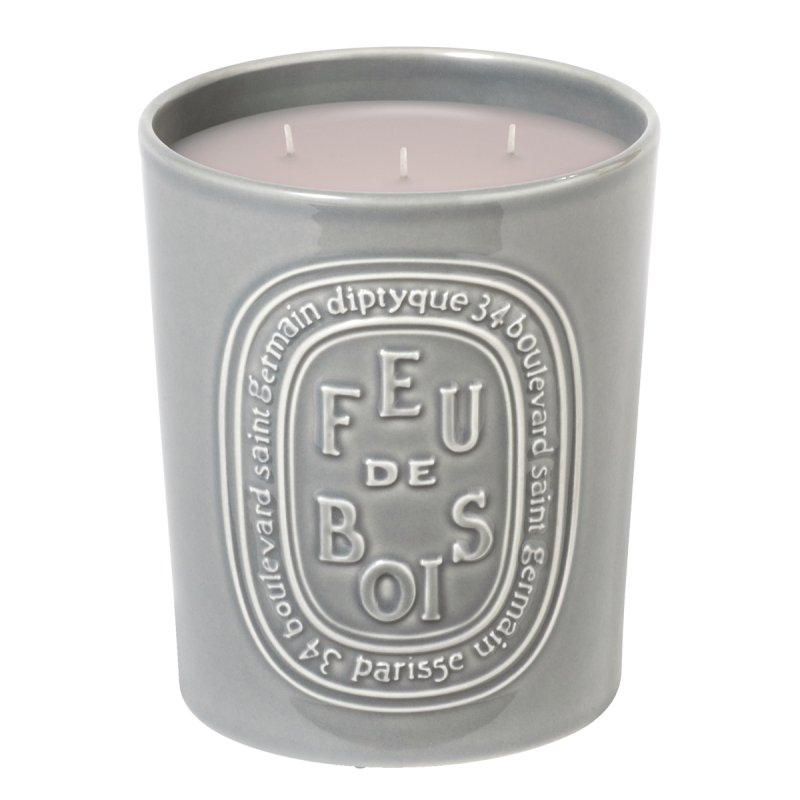 Bougie Parfumée Feu de Bois; Bougie; 600g