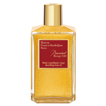 Baccarat Rouge 540 Huile scintillante parfumée pour le corps