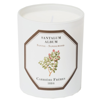 Bougie Parfumée Santal - Santalum Album