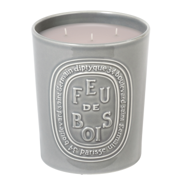 Bougie Parfumée Feu de Bois; Bougie; 600g