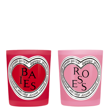 Diptyque - Duo Bougies Saint-Valentin Baies et Roses