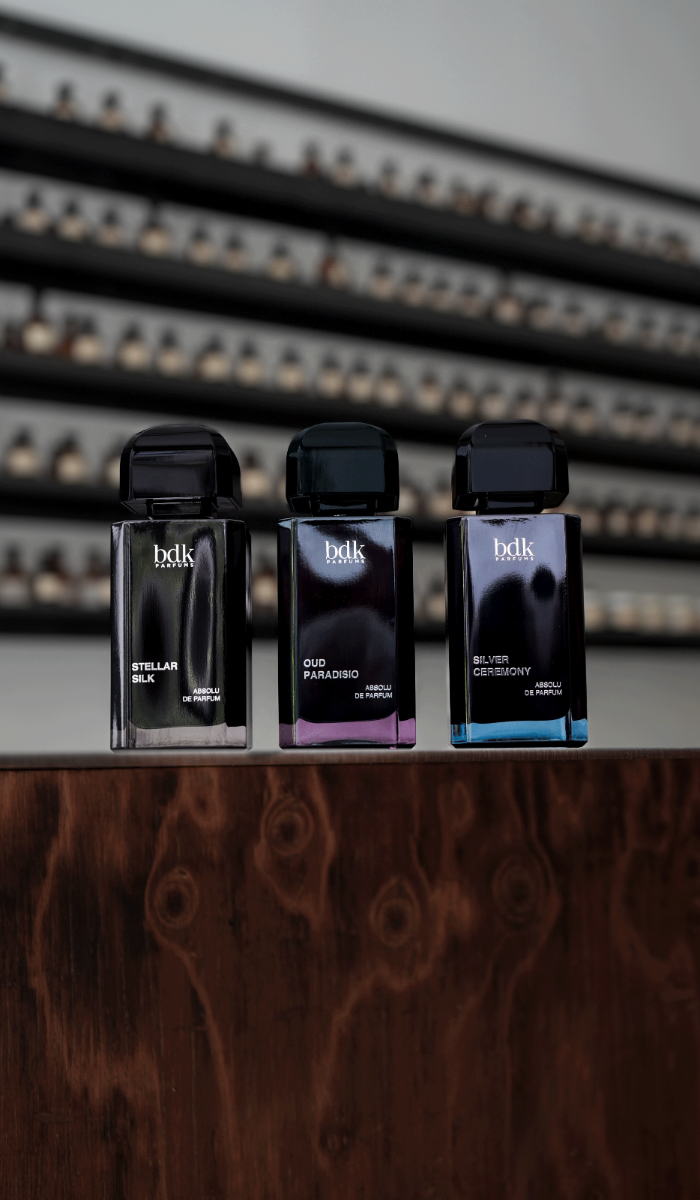 A collection between couture and fragrance