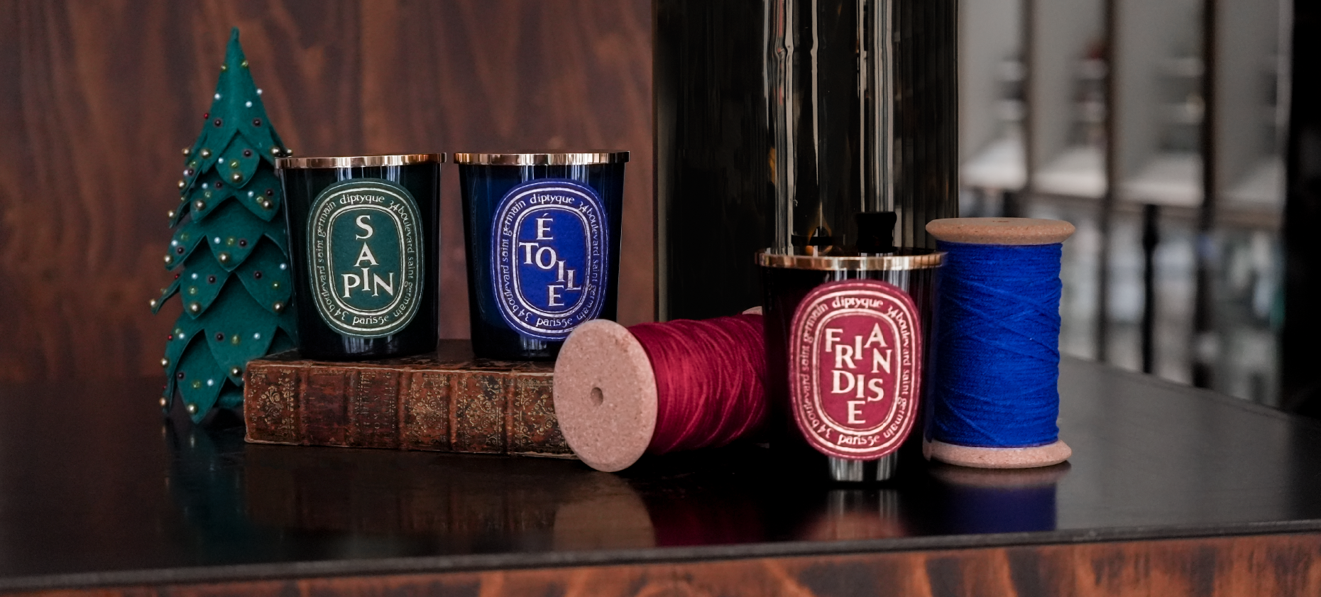 Le Noël de Diptyque disponible chez Nose