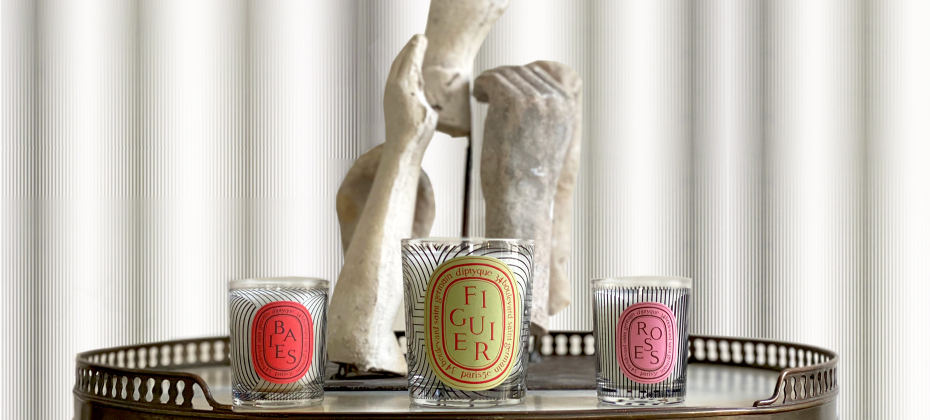 Diptyque candles in a limited edition